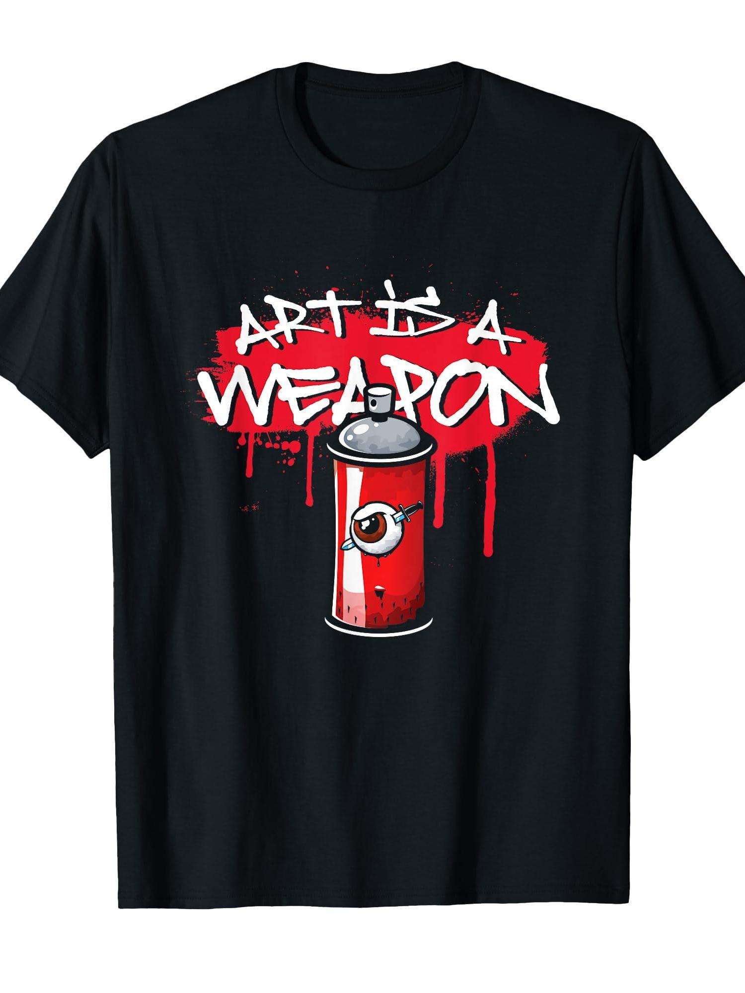 B & J Florist Supply Linwood - Men's Urban Streetwear Graffiti Artist T-Shirt