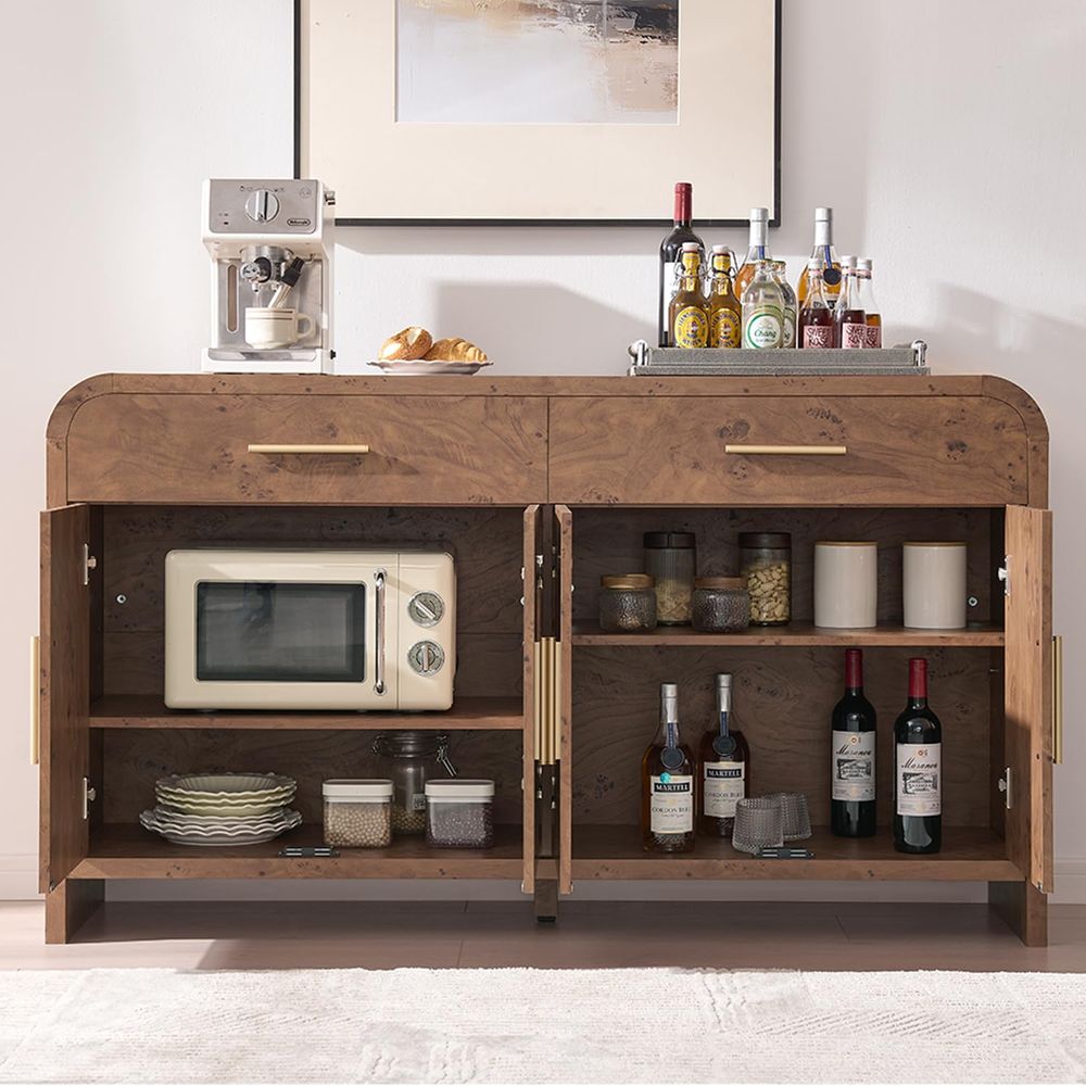 Sideboard Buffet Cabinet with  - B & J Florist Supply Linwood ulasan dan harga
