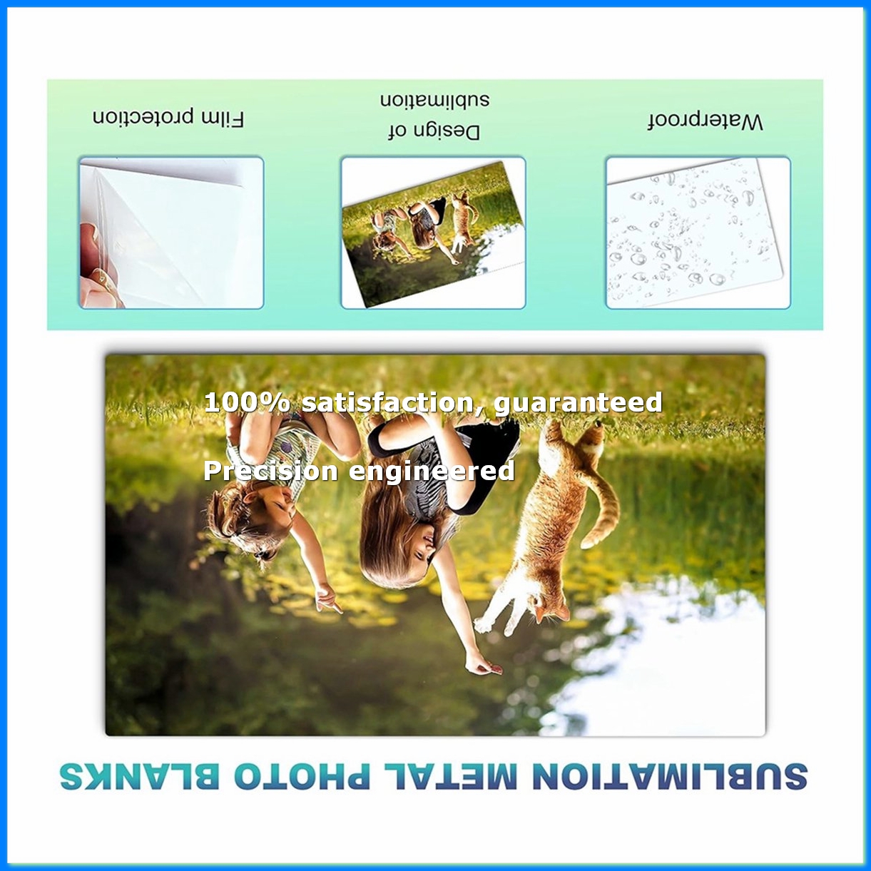 10PCS Sublimation Metal Photo  - B & J Florist Supply Linwood ulasan dan harga