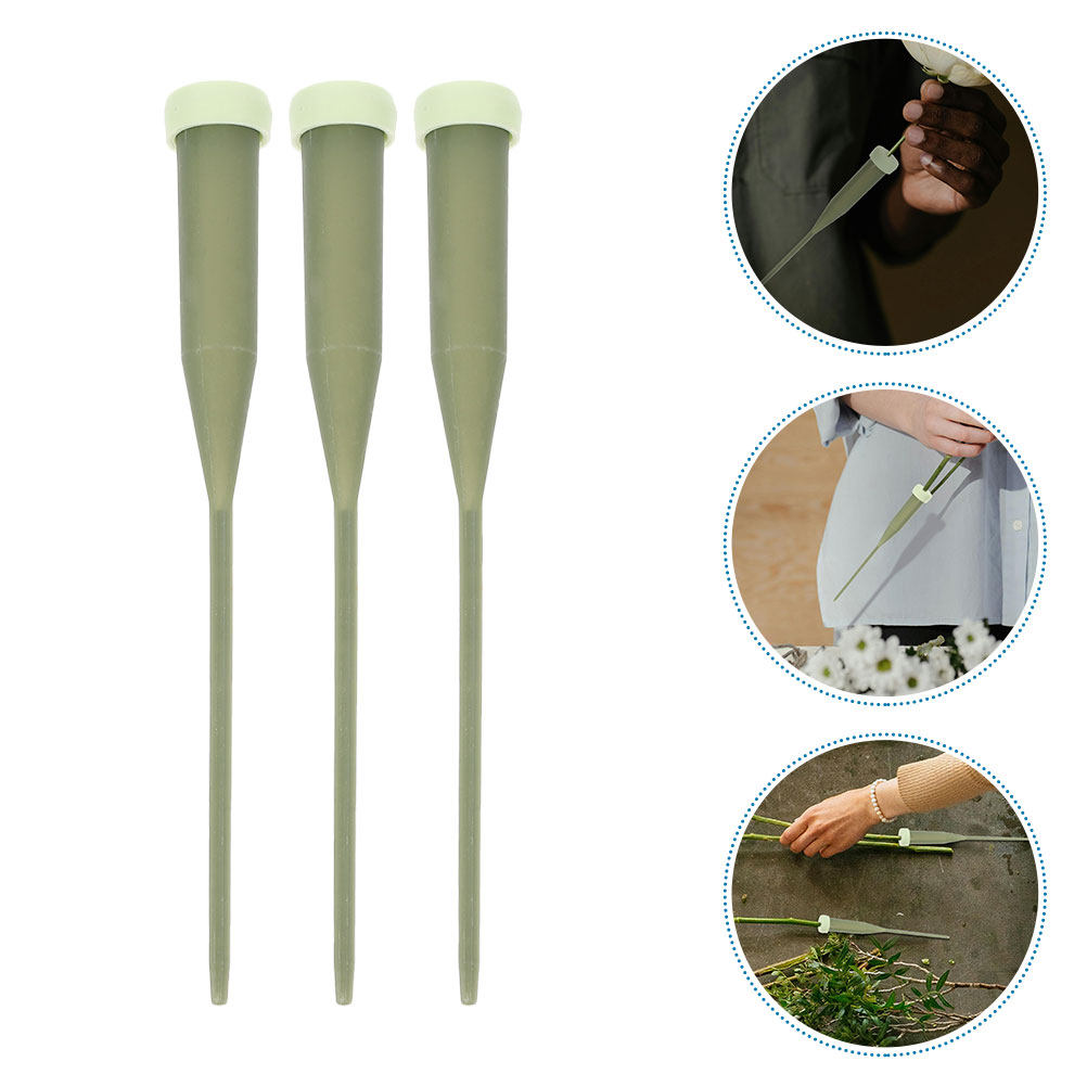 100Pcs Extended Floral Water T - Stem Extender Tube ulasan dan harga